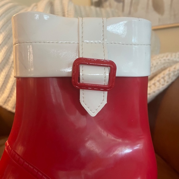 Vintage Authentic BURBERRY rain boots with heel. Size 9 (40) - Picture 7 of 13